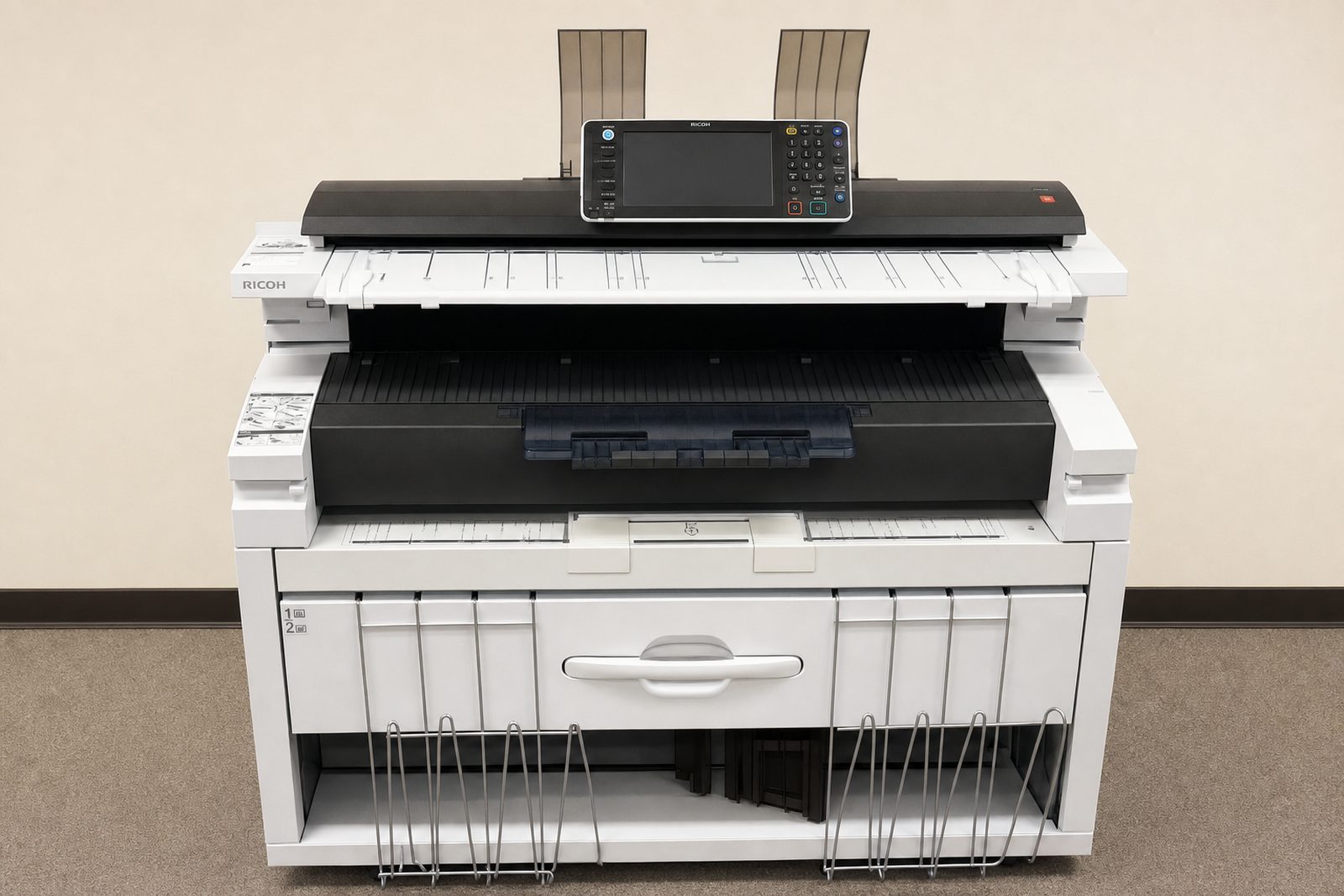 Blueprints printed at CopyMasters in Hickory, NC