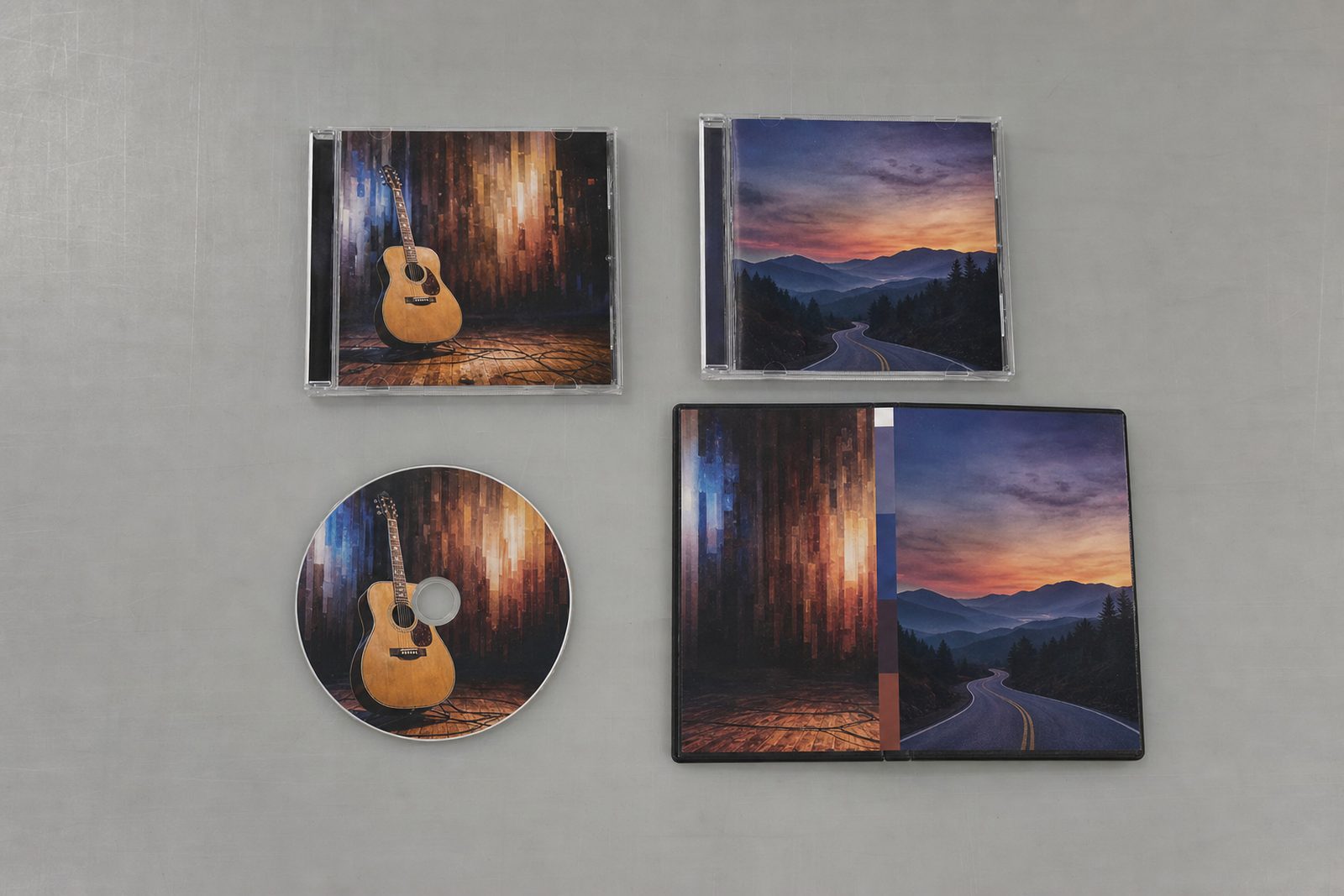 CD and DVD covers printed at CopyMasters in Hickory, NC