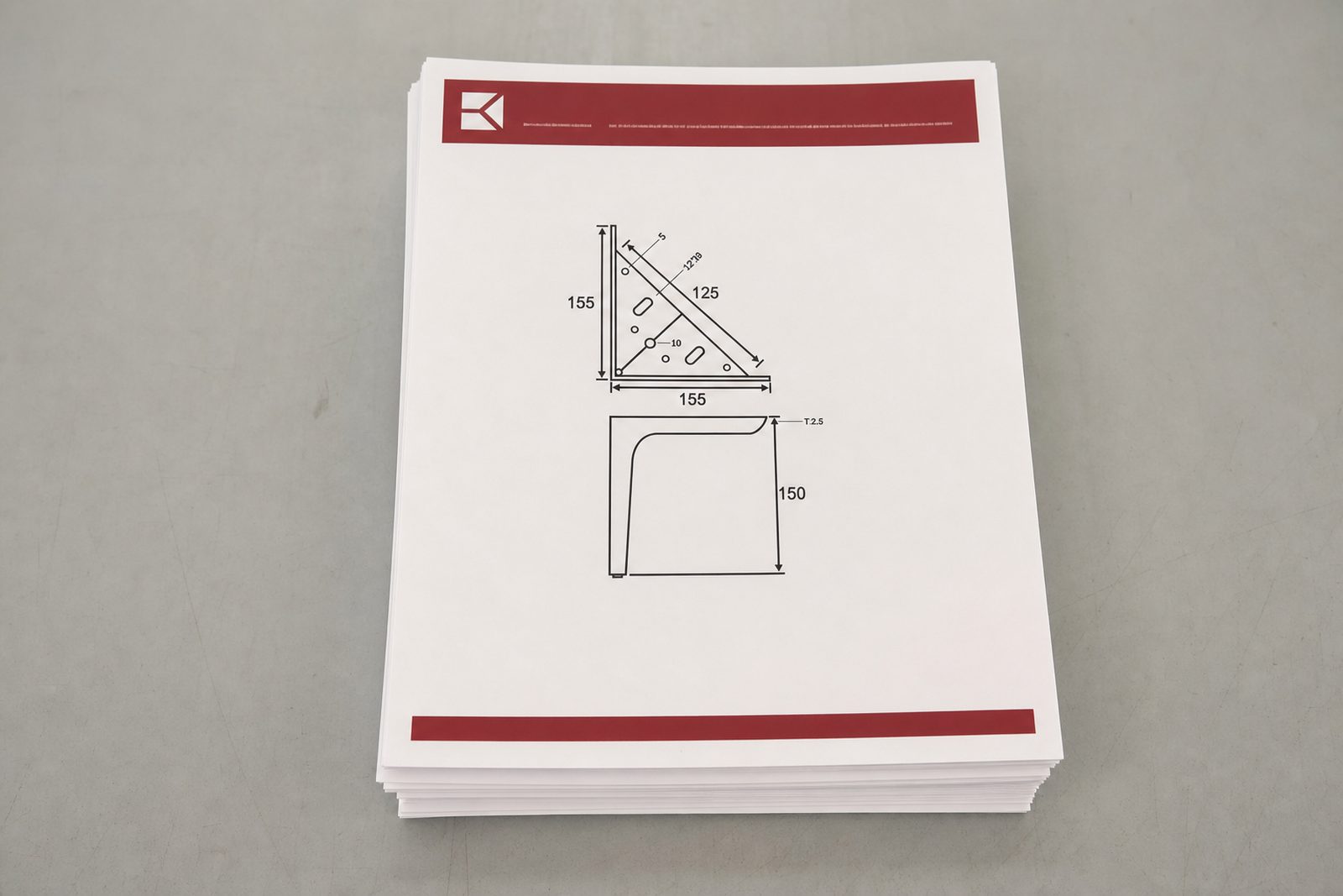 Letterhead printed at CopyMasters in Hickory, NC