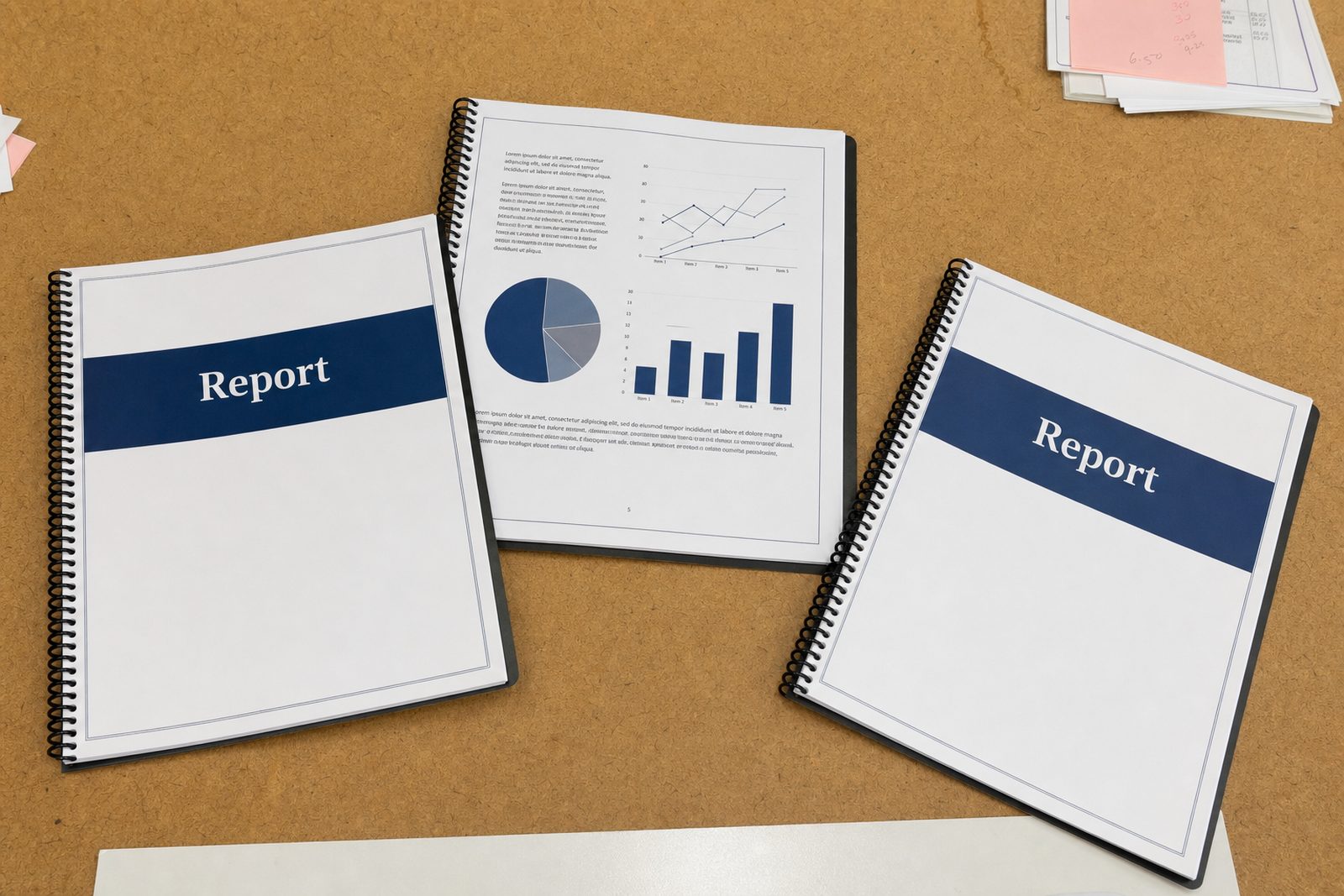 Reports printed at CopyMasters in Hickory, NC